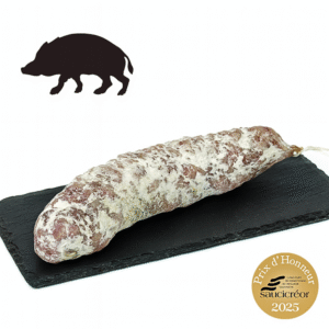 saucisson sec au sanglier