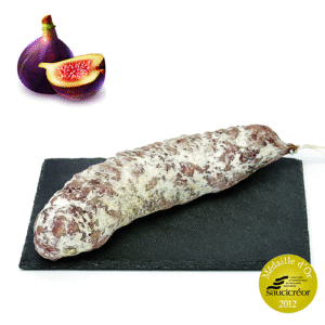 saucisson sec aux figues
