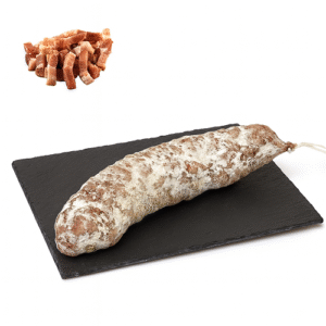 saucisson au lardons fumés
