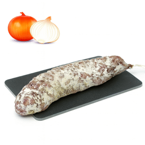 saucisson aux oignons
